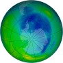 Antarctic Ozone 1993-08-23